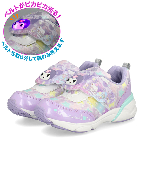 SANRIO �T�����I �y����C/�b�x���g���O���Đ􂦂�z�N���~ KUROMI �L�b�Y ���C�g�A�b�v�V���[�Y �q���C �X�j�[�J�[ �����x���g SA C040LE �p�[�v�� �K�[���Y