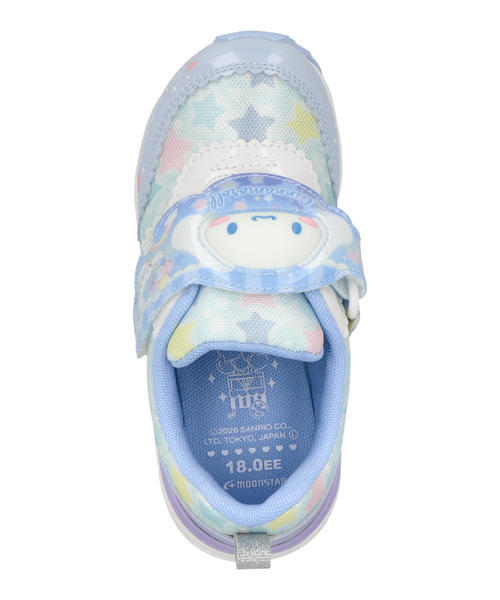 キッズ 通販 SANRIO サンリオ 【光る靴/甲ベルトを外して洗える