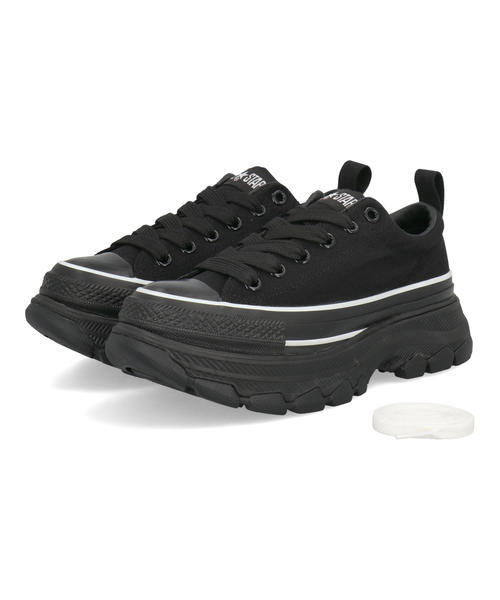 converse �R���o�[�X ALL STAR TREKWAVE AP OX ���f�B�[�X�X�j�[�J�[ ���� �{�����[���\�[��(�I�[���X�^�[�g���b�N�E�G�[�uAPOX) 31317392 �u���b�N/�z���C�g ��