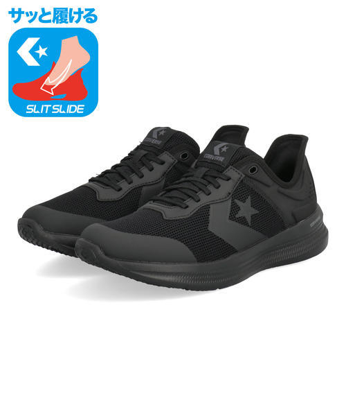 converse ����С��� �ڥϥ󥺥ե꡼��DAYSTAR SLIT SLIDE�ڷ��̡ۥ�󥺥��ˡ�����(�ǥ�����������åȥ��饤��) 33600152 �֥�å���Υ������� �������å�