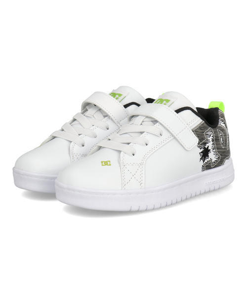 DC SHOES �f�B�[�V�[�V���[�Y KS COURT GRAFFIK LITE EV�y�y�ʁz�L�b�Y�X�j�[�J�[(�L�b�Y�R�[�g�O���t�B�b�N���C�gEV) DK261601 WBM �z���C�g/�u���b�N/���C��