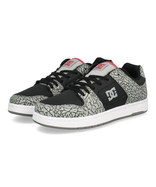 DC SHOES �f�B�[�V�[�V���[�Y MANTECA 4 SE SN �����Y�X�j�[�J�[(�}���e�J4SESN) DM261309 BGR �u���b�N/�O���[/���b�h ���[�J�b�g