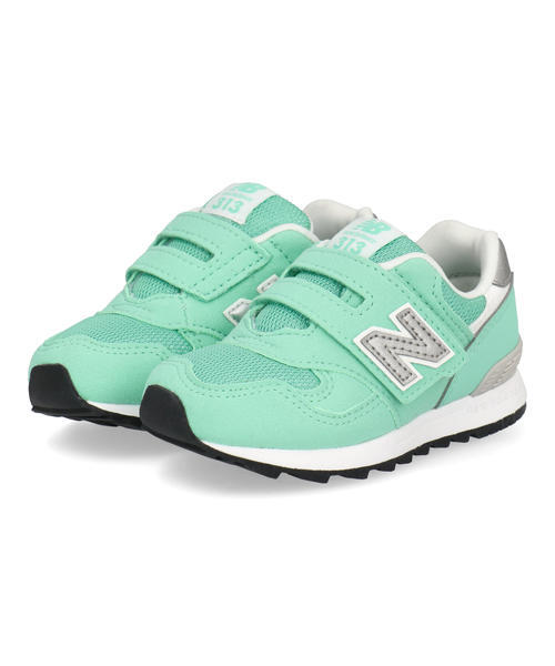 new balance �j���[�o�����X I313 �x�r�[�X�j�[�J�[ �q���C �����x���g �L�b�Y�V���[�Y �X�g���b�v I3134C5 �O���[�� �t�@�[�X�g/�x�r�[