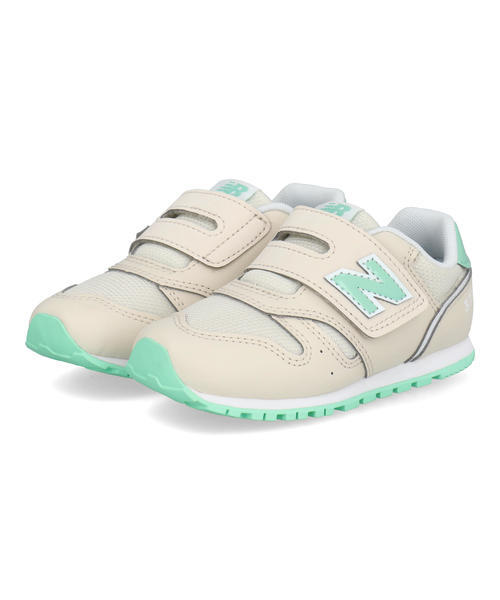 new balance �j���[�o�����X I373 �x�r�[�X�j�[�J�[ �q���C �����x���g �L�b�Y�V���[�Y �X�g���b�v I3733JM �x�[�W��/�O���[�� �t�@�[�X�g/�x�r�[