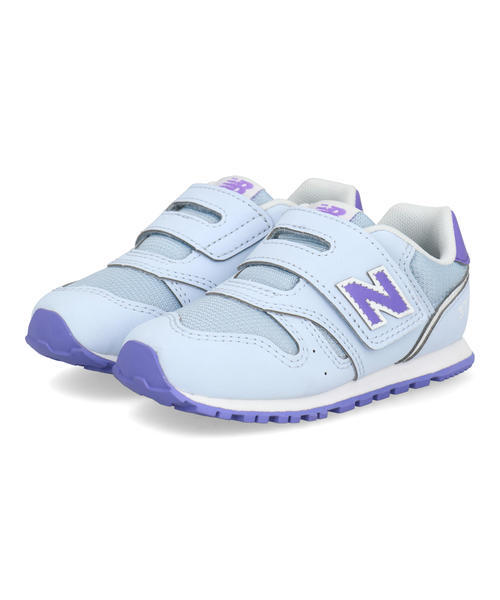 new balance �j���[�o�����X I373 �x�r�[�X�j�[�J�[ �q���C �����x���g �L�b�Y�V���[�Y �X�g���b�v I3734L3 �u���[/�p�[�v�� �t�@�[�X�g/�x�r�[
