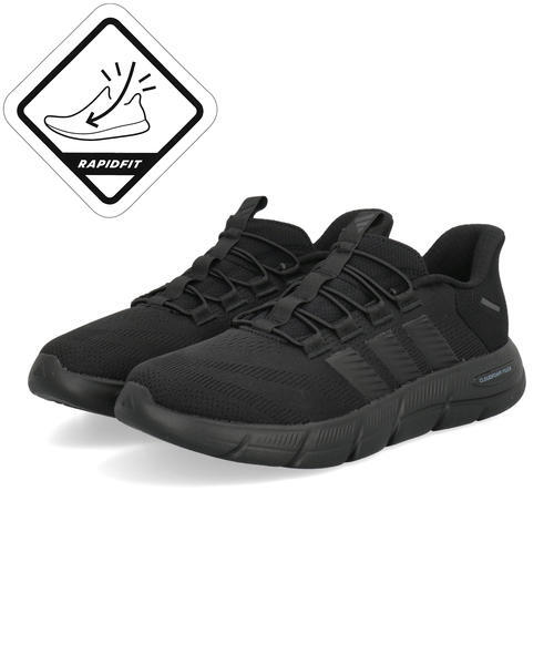 adidas �A�f�B�_�X �y�n���Y�t���[�zCF FLEX RAPIDFIT �����Y�X�j�[�J�[(CF�t���b�N�X���s�b�h�t�B�b�g) HP6993 �R�A�u���b�N/�R�A�u���b�N/�J�[�{�� ���[�J�b�g