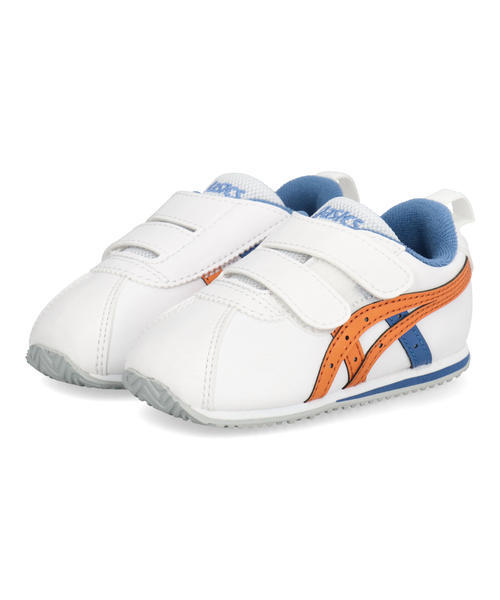 �L�b�Y ASICS KIDS SUKU2 �A�V�b�N�X �X�N�X�N COTLA BABY SL 2 �x�r�[�V���[�Y 2�{�x���g �X�j�[�J�[ �q���C(�R�g���x�r�[SL2) 1144A382 108 �z���C�g/�I�����W