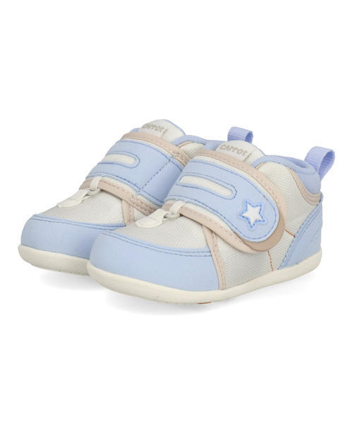 �L�b�Y moonstar Carrot ���[���X�^�[ �L�����b�g ����ڂ� STEP1�y�E�������ȒP�z�x�r�[�X�j�[�J�[ �t�@�[�X�g�V���[�Y �����x���g CR F525G �z���C�g/�T�b�N�X