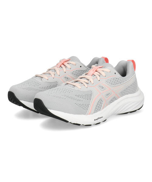 ASICS �A�V�b�N�X GEL-CONTEND 9 WIDE �y�� ���C�h ���f�B�[�X�X�j�[�J�[ �����j���O�V���[�Y(�Q���R���e���h9) 1012B678 022 �O���C�V���[�O���[/�p�[���s���N