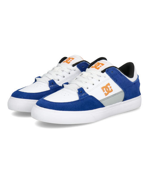 DC SHOES �f�B�[�V�[�V���[�Y KS ONYX �L�b�Y�X�j�[�J�[ �q���C �Ђ��C ���[�X�A�b�v �V���[�Y(���[�X�I�j�L�X) DK261003 430 �z���C�g/�u���[/�O���[/�I�����W