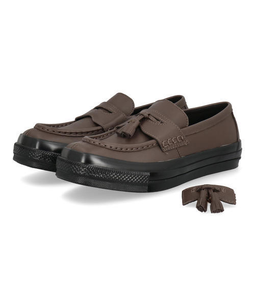 �����Y converse �R���o�[�X ALL STAR SQUARETOE LOAFER�y�{�v/�^�b�Z�����O���\�z(�I�[���X�^�[�X�N�G�A�g�E���[�t�@�[) 31316980 �_�[�N�u���E��/�u���b�N
