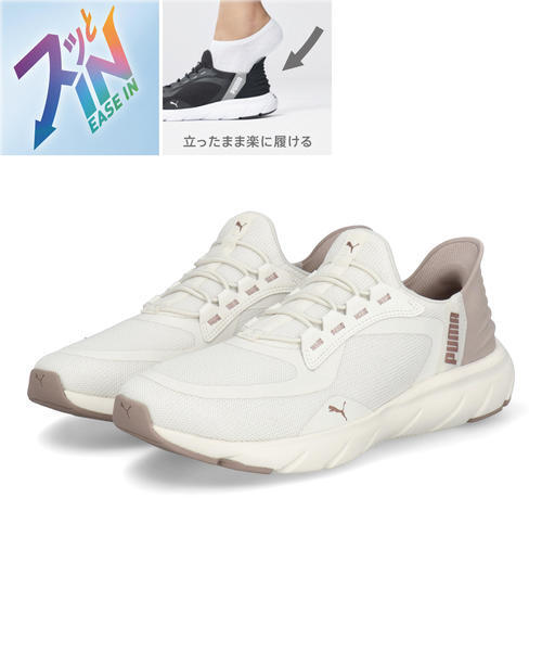 PUMA �v�[�} SOFTRIDE FLEX LACE EASE IN ALT WD �y�� �����Y�X�j�[�J�[(�\�t�g���C�h�t���b�N�X���[�X�C�[�Y�C��) 311996 09 �E�H�[���z���C�g/���[�Y���e ���[