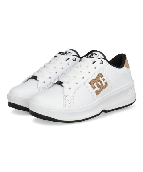 DC SHOES �ǥ����������塼�� WS DC BALMY ��ǥ��������ˡ����� ����(�������DC�Х�ߡ�) DW262603 WCR �ۥ磻��/���륯 �������å�