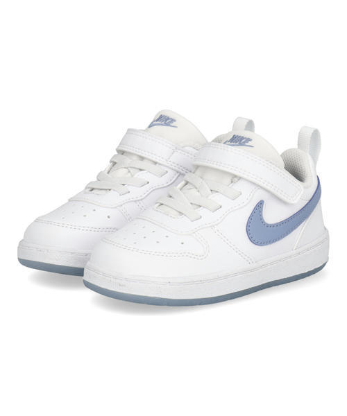 NIKE �i�C�L COURT BOROUGH LOW GB TDV �׃r�[�X�j�[�J�[ �q���C �L�b�Y�V���[�Y(�R�[�g�{���[LOWGBTDV) IR4000-100 �z���C�g/���[�N�u���[ �t�@�[�X�g/�x�r�[