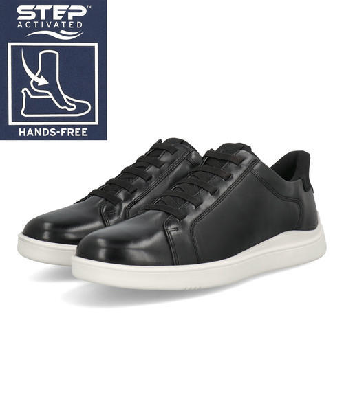 ROCKPORT ロックポート 【ハンズフリー】TYNNAR【本革/軽量】メンズスニーカー カジュアルシューズ(ティナー) RMF-C25S41W [HF] ブラック