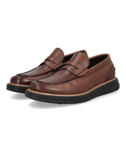 ROCKPORT ���b�N�|�[�g CAMBRIDGE EASE LOAFER�y�{�v�z�����Y���[�t�@�[ �J�W���A���V���[�Y(�P���u���b�W�C�[�Y���[�t�@�[) ML0083 �u���E�� �X���b�|��/�f�b�L