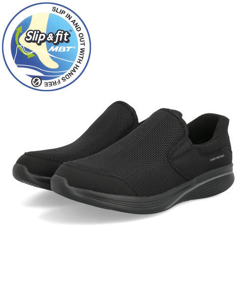 MBT �G���r�[�e�B�[ �y�n���Y�t���[�zSF-MODENA 4 SLIP ON M�y�̊��o�����X�𐮂���/�ؓ��̊������������z�����Y�X�j�[�J�[ 703676 257Y �u���b�N/�u���b�N ���[