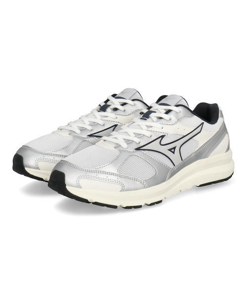 mizuno �~�Y�m WAVE FREERIDE NEXT�y���L3E/�y�ʁz�����Y �E�H�[�L���O�V���[�Y �X�j�[�J�[(�E�G�[�u�t���[���C�h�l�N�X�g) B1GR2601 01 �z���C�g/�V���o�[ ���[