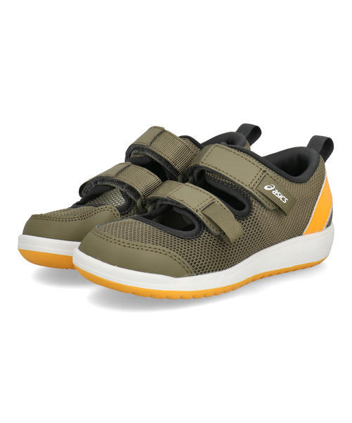 ASICS KIDS SUKU2 �A�V�b�N�X �X�N�X�N MESHOES MINI 3 �L�b�Y�T���_�� �T�}�[�V���[�Y �q���C 2�{�x���g �X�g���b�v(�~�[�V���[�Y�~�j3) 1144A432 300 �J�[�L
