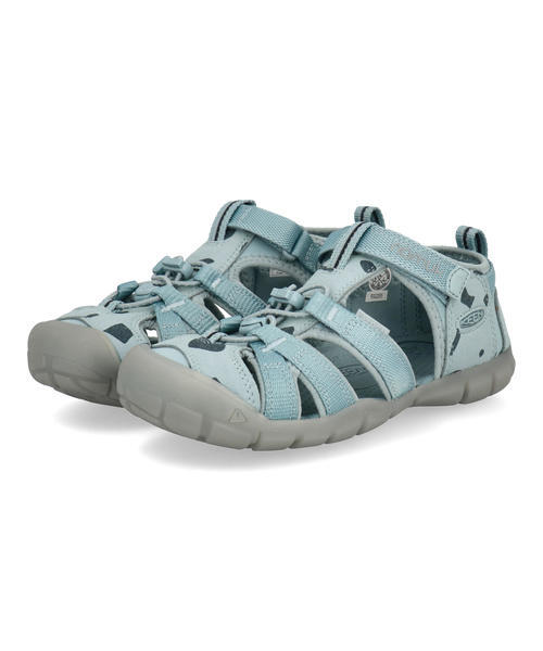KEEN スポーツサンダル 青/グレー キーン｜KEEN キッズ 通販 KEEN キーン YOUTH SEACAMP 2 CNX【水陸両用