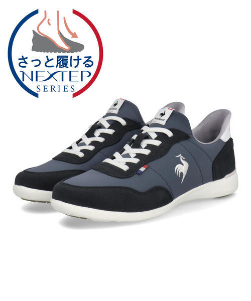 le coq sportif ���R�b�N�X�|���e�B�t �y�n���Y�t���[�zLCS SEGUR 3 WIDE SI ���y�� ���f�B�[�X�X�j�[�J�[(LCS�Z�M���[��3���C�hSI) LU6SSN18LZ NVWH �l�C�r�[/