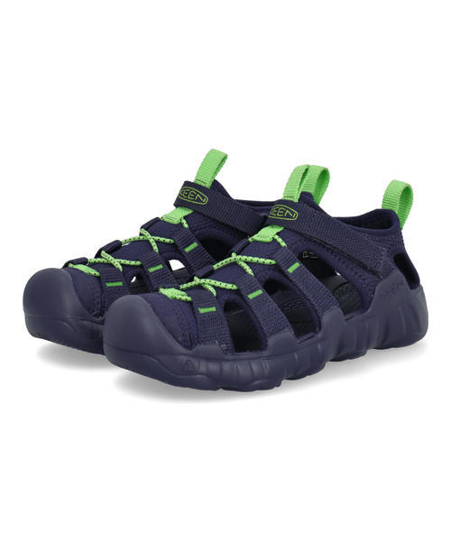 KEEN �L�[�� CHILDREN HYPERPORT H2 �������p �L�b�Y�X�|�[�c�T���_�� �A�E�g�h�A�V���[�Y(�n�C�p�[�|�[�gH2) 1031923 �l�C�o���A�J�f�~�[/�o�C�u�����g�O���[��