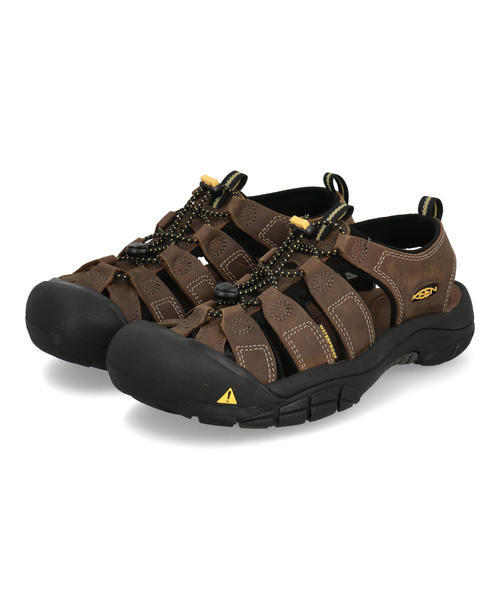 キーン KEEN ニューポート ■ スポーツ アウトドア サンダル 28cm茶系 キーン ニューポート レトロ スモーキーベア サンダル メンズ 国内正規
