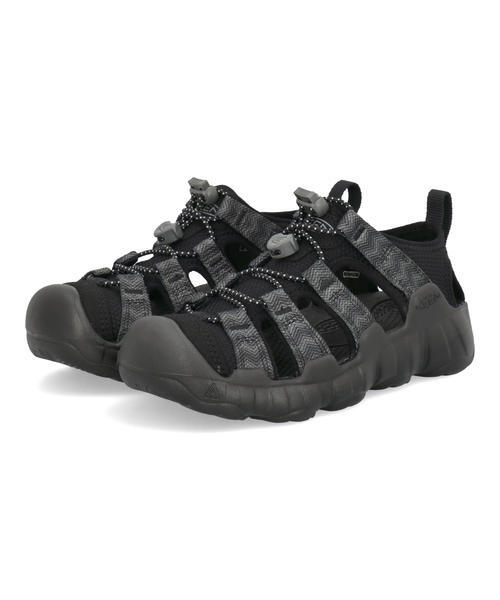 KEEN �L�[�� YOUTH HYPERPORT H2�y�������p�z�y�� �L�b�Y�X�|�[�c�T���_�� �A�E�g�h�A�V���[�Y(�n�C�p�[�|�[�gH2) 1031913 �u���b�N/�X�`�[���O���[ �X�j�[�J�[