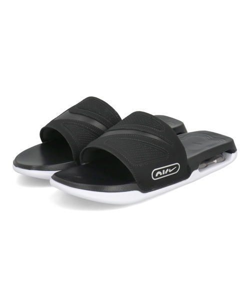 NIKE �i�C�L AIR MAX CIRRO SLIDE�y���y�ʁz�����Y�V�����[�T���_�� �X�|�[�c�T���_��(�G�A�}�b�N�X�V���X���C�h) DC1460-004 �u���b�N/���^���b�N�V���o�[
