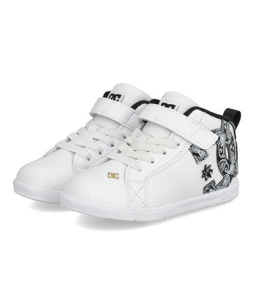 �L�b�Y DC SHOES �f�B�[�V�[�V���[�Y TS CG HI-TOP LITE EV �x�r�[�X�j�[�J�[ �n�C�J�b�g(�g�h���[CG�n�C�g�b�v���C�gEV) DT261603 WLK �z���C�g/�u���b�N �t�@