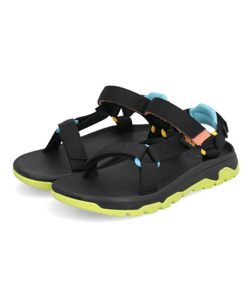 Teva �e�o K HURRICANE XLT JR �L�b�Y�X�|�[�c�T���_�� ���ӑΉ� �A�E�g�h�A �X�|�T��(�L�b�Y�n���P�[��XLTJR) 1177430C BLKM �u���b�N�}���` �{�[�C�Y