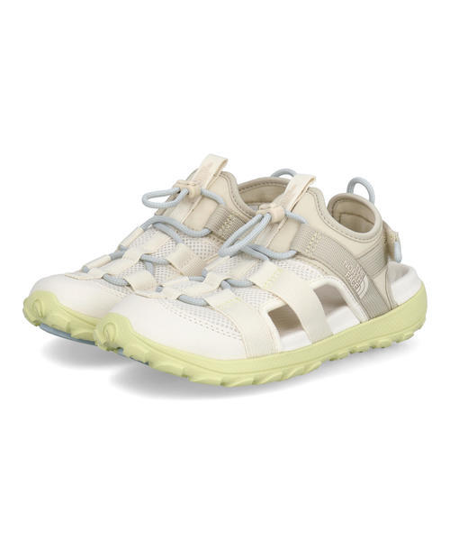 THE NORTH FACE �U�E�m�[�X�t�F�C�X K EXPLORE CAMP SHANDAL �L�b�Y�X�|�[�c�T���_��(�G�N�X�v���[���[�L�����v�T���_��) NFJ02693 WD �z���C�g�f���[��/�f�U�[