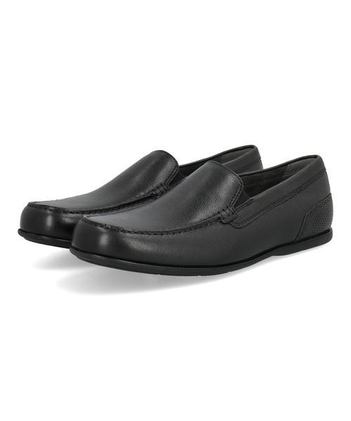 ROCKPORT ���b�N�|�[�g MALCOM SLIP ON�y�{�v�z�����Y�J�W���A���V���[�Y ���J�V��(�}���R���X���b�|��) CJ2275W �u���b�N �X���b�|��/�f�b�L