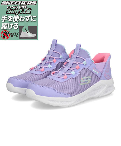 SKECHERS �X�P�b�`���[�Y SWIFT FIT �X�E�B�t�g�t�B�b�g CRATER-LIGHTS-KALISTA�y�y�ʁz�L�b�Y�X�j�[�J�[ �q���C(�N���[�^�[���C�g) 312094L ���x���_�[ �K�[��