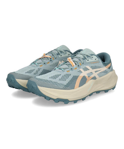ASICS �A�V�b�N�X TRABUCO 14�y�y�ʁz�����Y�X�j�[�J�[ �g���C�������j���O�V���[�Y(�g���u�[�R14) 1011C166 401 �I�[�V�����w�C�Y/�t�H�M�[�e�B�[�� ���[�J�b�g