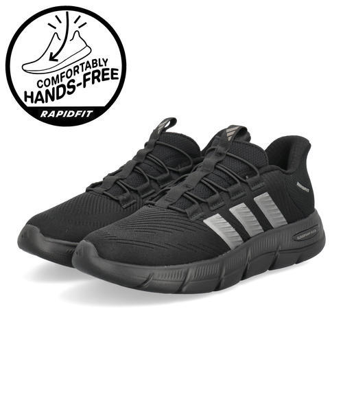 adidas �A�f�B�_�X CF FLEX RAPIDFIT WIDE ���f�B�[�X�V���[�Y(CF�t���b�N�X���s�b�h�t�B�b�g) HP6992 �R�A�u���b�N/�R�A�u���b�N/�J�[�{�� �X�j�[�J�[ ���[�J�b