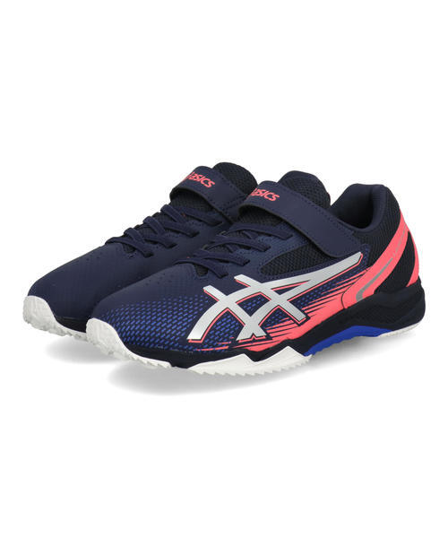 ASICS KIDS LAZERBEAM �A�V�b�N�X ���[�U�[�r�[�� SL-MG WIDE�y�y��/���L3E�z�X�s�[�h���f�� �L�b�Y�V���[�Y 1154A232 402 �~�b�h�i�C�g/�s���A�V���o�[(����)