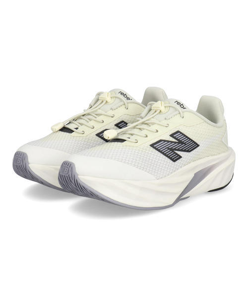 new balance �j���[�o�����X FUELCELL REBEL V5 �L�b�Y�X�j�[�J�[ �����j���O �q���C �^���� �S���Ђ�(�t���[�G���Z�����x��) PFCX8XQ �z���C�g/�x�[�W�� �{�[�C