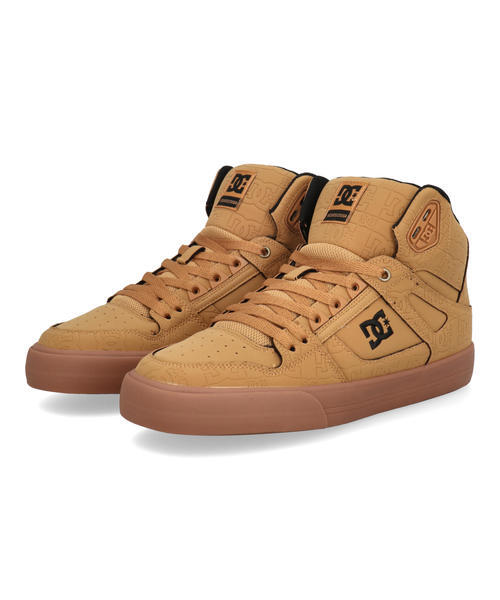 DC SHOES �f�B�[�V�[�V���[�Y PURE HIGH-TOP SE SN �����Y�X�j�[�J�[ �n�C�J�b�g(�s���A�n�C�g�b�vSESN) DM264303 TAN �^�� �n�C/�~�b�h�J�b�g