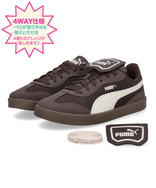 PUMA �v�[�} CLUB AZURA LS 2�y�ܕԂ��^�����O����/�ւ��q���t��/4WAY�z���f�B�[�X�X�j�[�J�[(�N���u�A�Y�[��LS2) 408875 02 �`���R���[�g�t�H���f��/�V���o�[