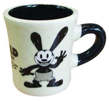  オズワルド・ザ・ラッキーラビット マグカップ ブラック 3181-01 ／￥1,296
