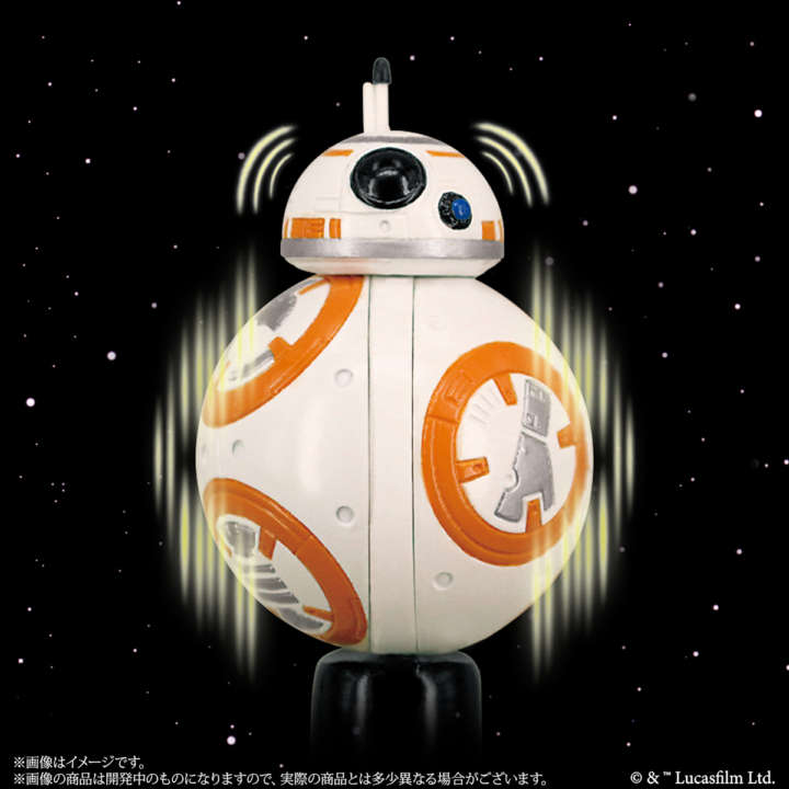 「BB-8」ボディが高速回転