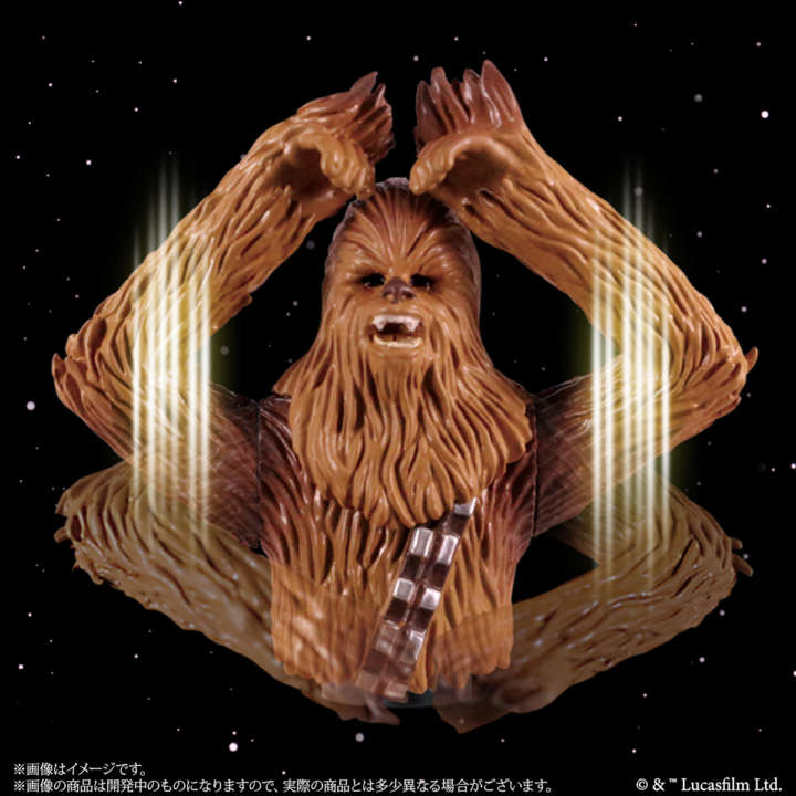 「チューバッカ」腕が大きく可動