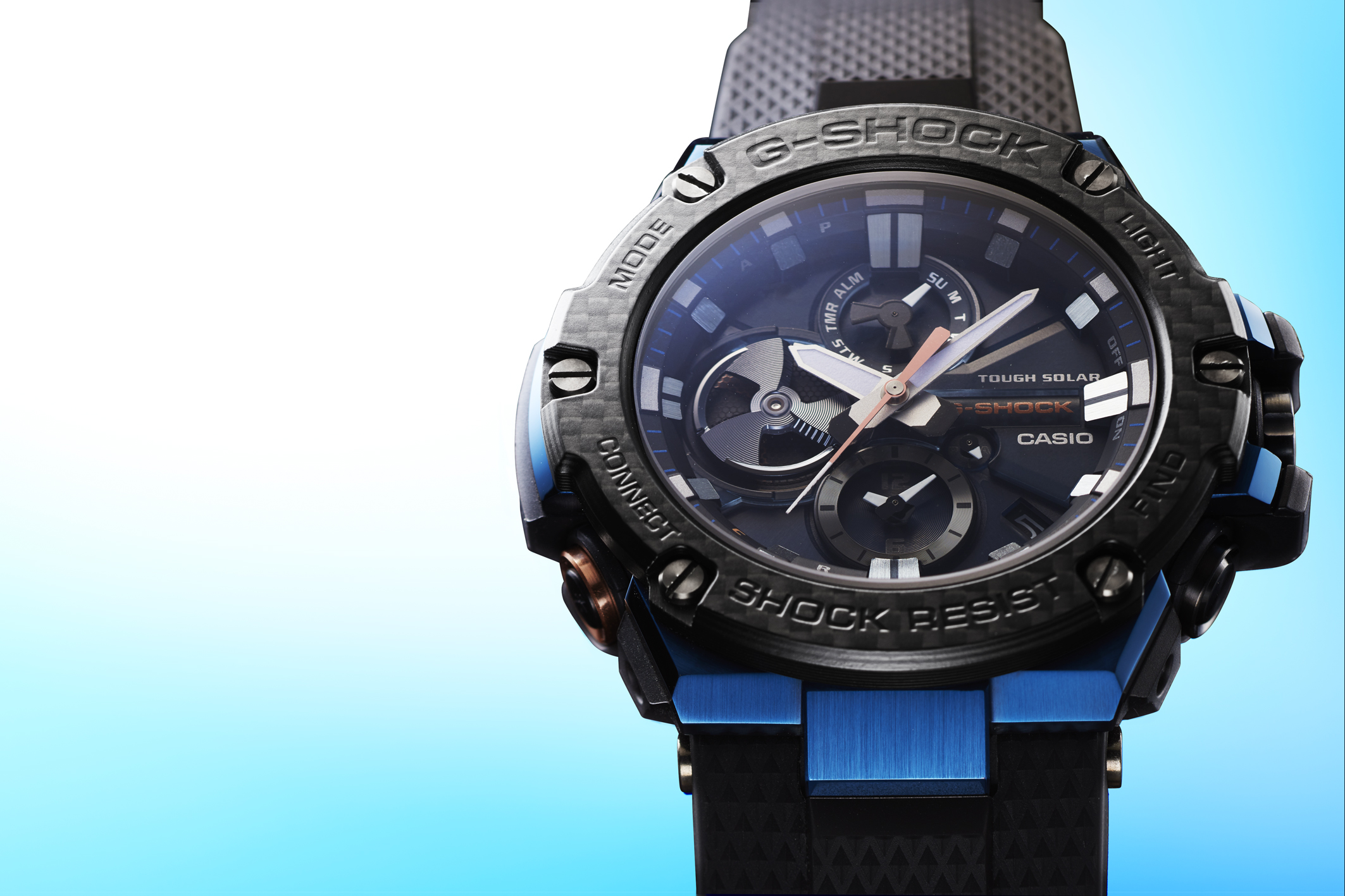 力強く美しい 先進テクノロジーを搭載した G Steel はアナログ時計の新定番 Gp