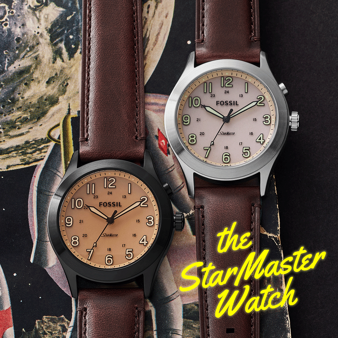 25年の時を経て、再び青く輝くFOSSIL「スターマスター」の魅力 | &GP 25年の時を経て、再び青く輝くFOSSIL「スターマスター」の魅力 | &GP