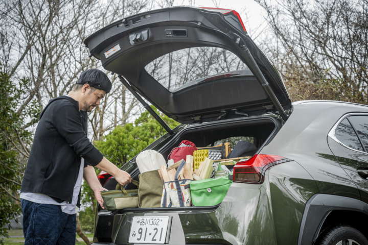 週末はふらりとソロキャンプ Lexus Ux は街も山も良く似合う Gp