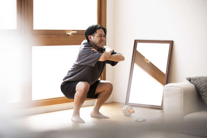 しすぎ で疲れた下半身に コードレス骨盤おしりリフレ でセルフケア Gp