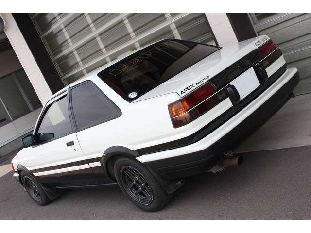 AE86 前期 リア内装