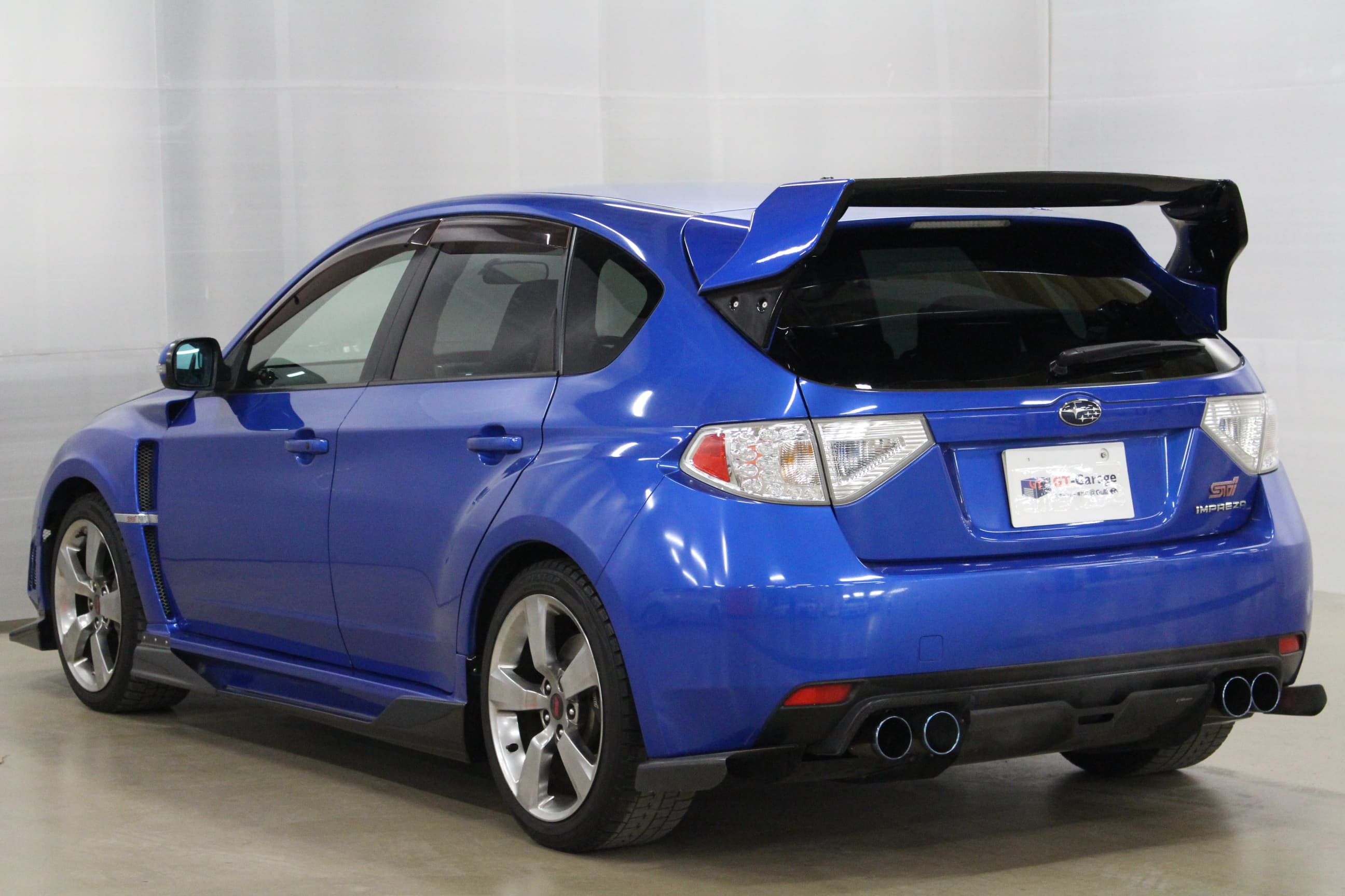 新車取り外し　長期保管　GRB.GRFインプレッサSTIリアマフラー LEGAMAX Premium：インプレッサ WRX STI
