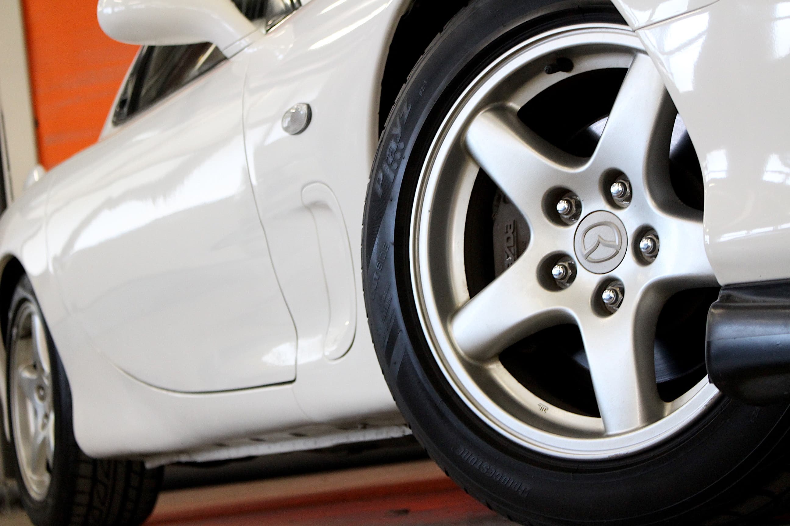 マツダ RX-7 FD3S 純正オプション アルミアクセルペダルカバー マツダ RX-7 FD3S 純正オプション アルミアクセルペダルカバー